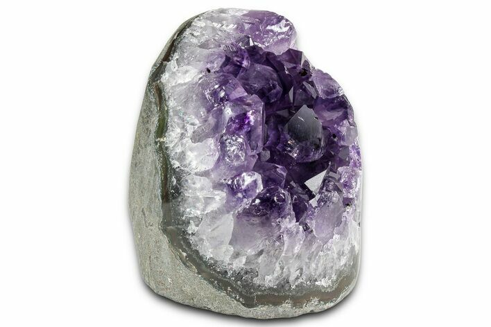 Free-Standing Amethyst Crystal Cluster - Uruguay #357305